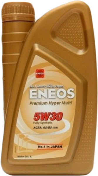 Масло моторное синтетическое - ENEOS 5W30 PREMIUM HYPER MULTI 1л